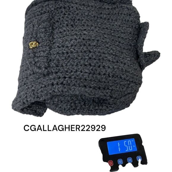 Massimo Dutti Womens Sweater Cardigan S Gray Knit Pocket Details 5711/630 NWT - Picture 10 of 10